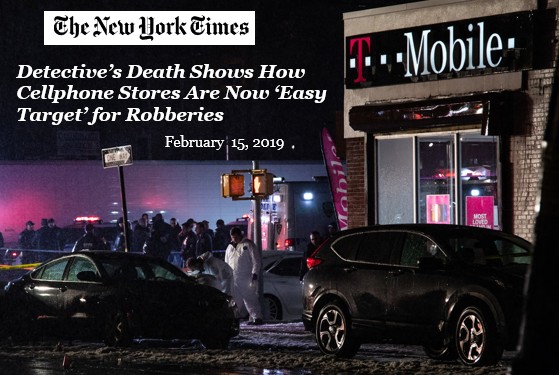 New York Times Story on CellPhone Robberies