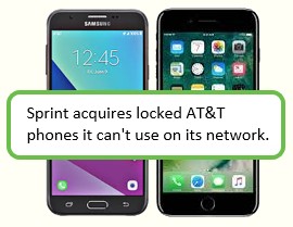 Sprint acquires locked att phones