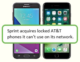 Sprint acquires locked att phones