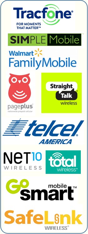 Tracfone's MVNO Brands