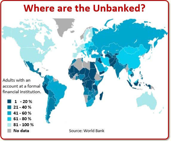 Where are the unbanked